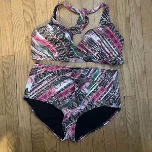 Halter top bikini from Swimsuits for All